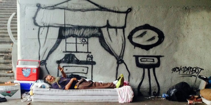 L.A. Graffiti Artist Humanizes Homeless People By Painting Their Dreams